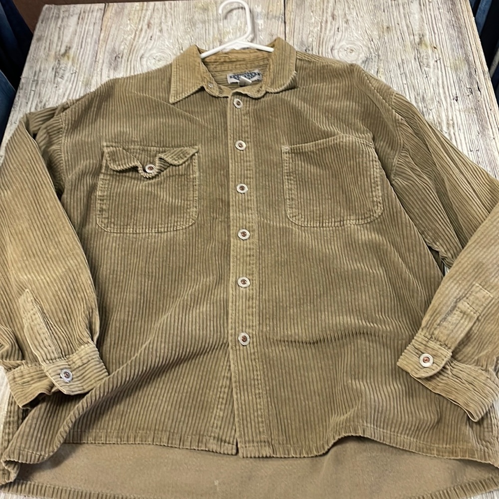 SUPPLIES Long Sleeve Corduroy Shirt